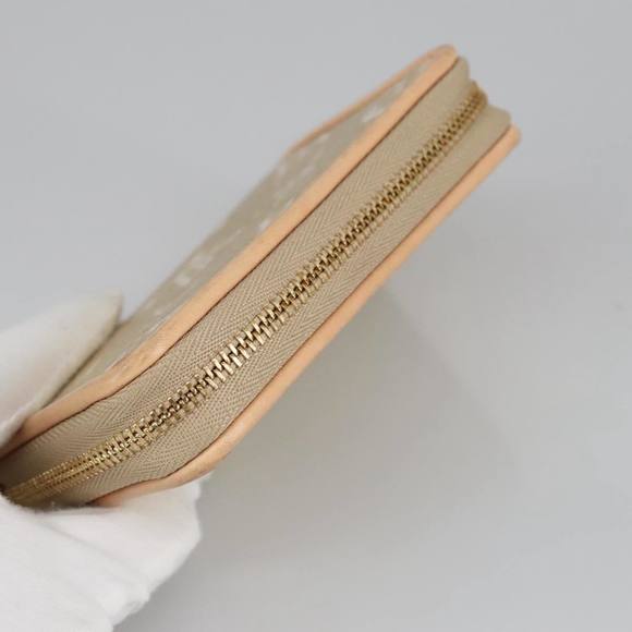 LOUIS VUITTON Monogram Laminated Jacquard Zippy Coin Purse M82483 Auth 100863SA - Picture 5 of 16